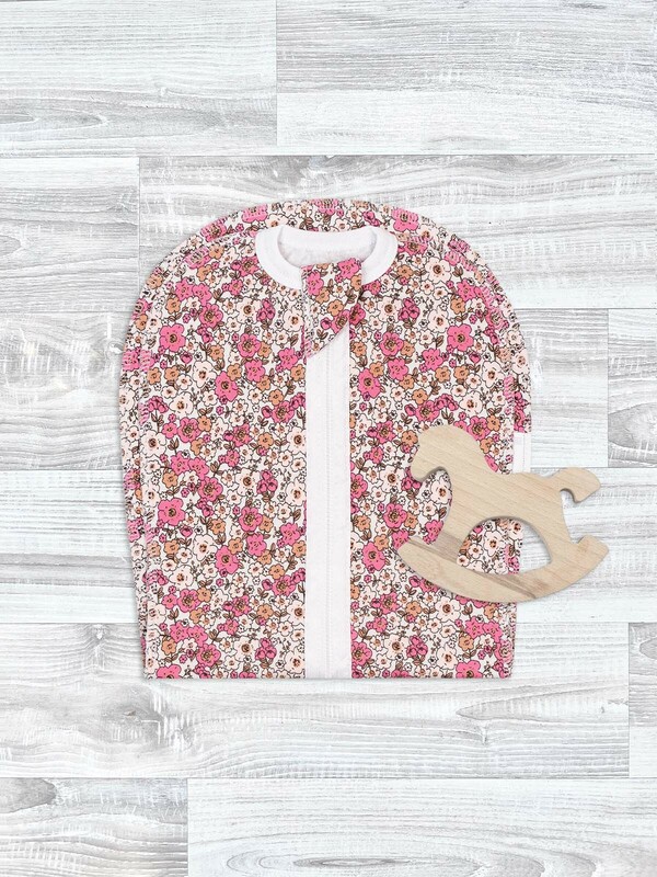 Пелёнка-кокон Mjolk Цветочки 9-12кг (L)