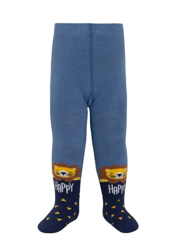 Теплые Conte-kids Колготки SOF-TIKI (махровые внутри) с рисунками