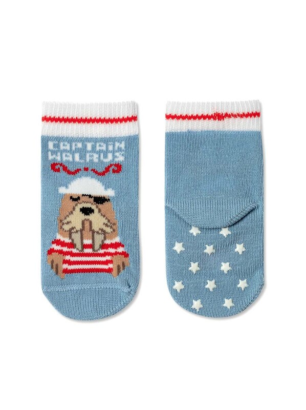 Антискользящие Conte-kids TIP-TOP Антискользящие носки с рисунками