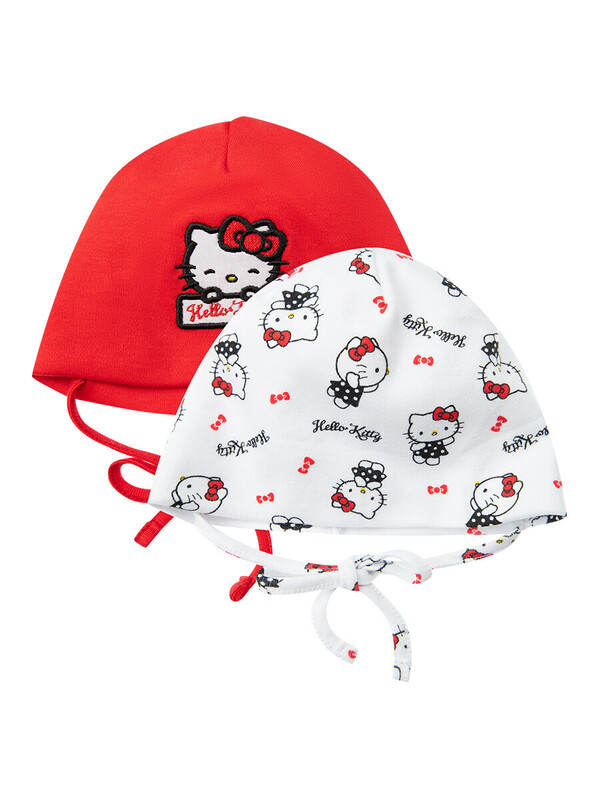 Шапки-чепчики для девочки 2 шт. в комплекте