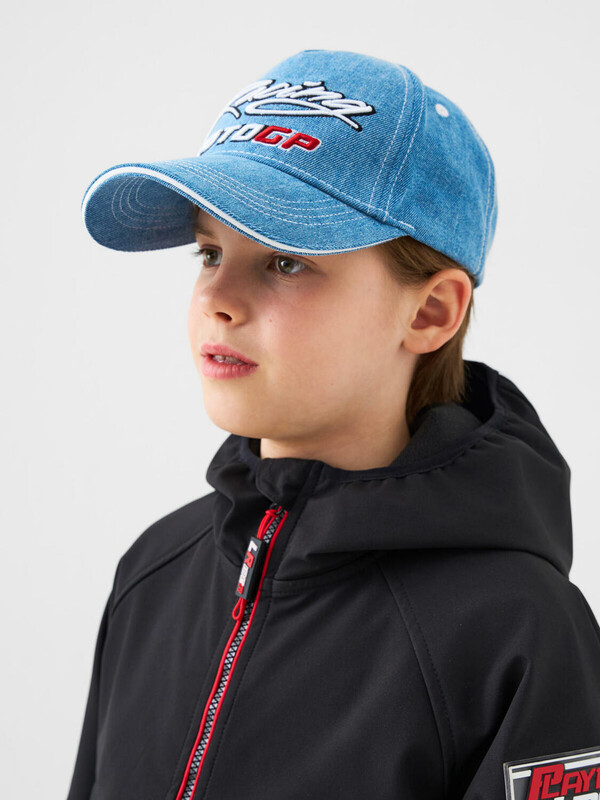 Кепка текстильная джинсовая для мальчиков