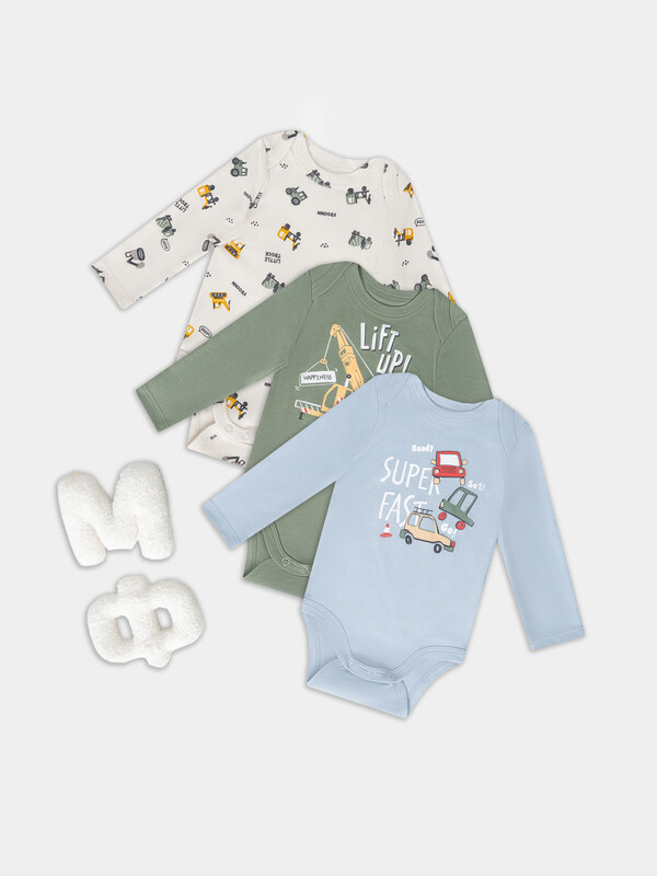 БОДИ ДЕТСКОЕ (3ШТ.) 13016-3