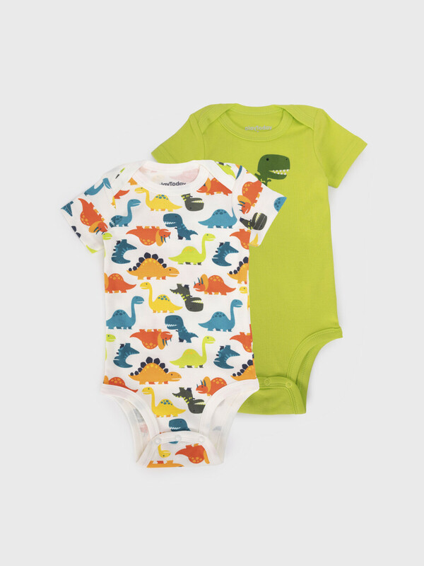 Боди детское трикотажное для мальчиков, 2 шт в комплекте