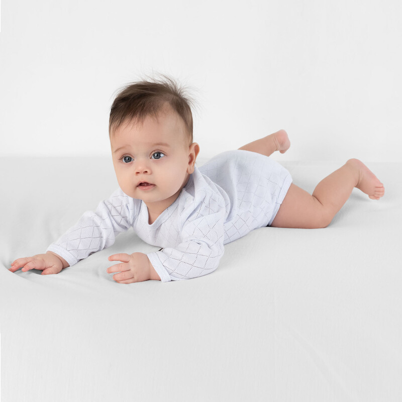 Боди с длинным рукавом «Ажур» 580А-218