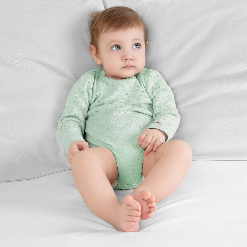 Боди с длинным рукавом «Ажур» 580А-228-М