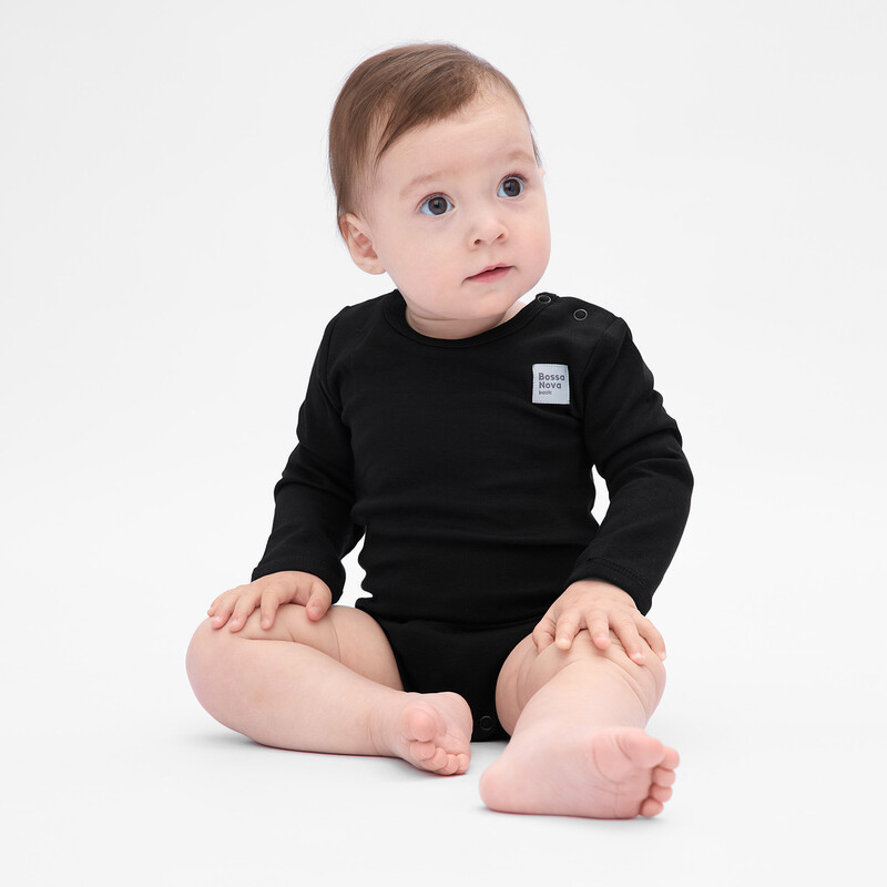 Боди с длинным рукавом «Basic» 580У-361-Ч