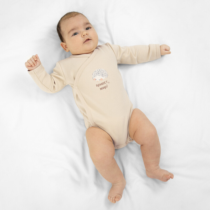 Боди с длинным рукавом «Латте» 581Л-361-Б