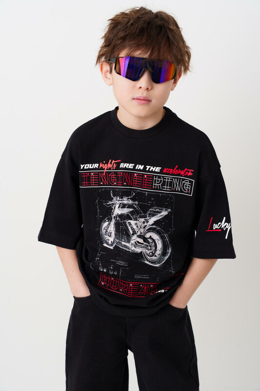 Фуфайка трикотажная для мальчиков (футболка)