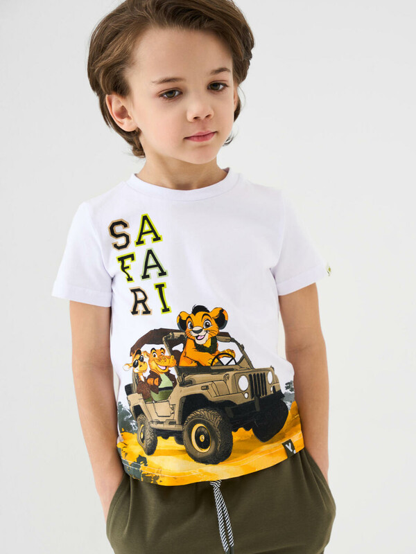 Фуфайка трикотажная для мальчиков (футболка)