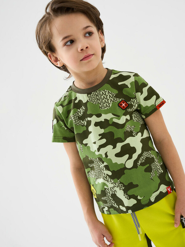 Фуфайка трикотажная для мальчиков (футболка)