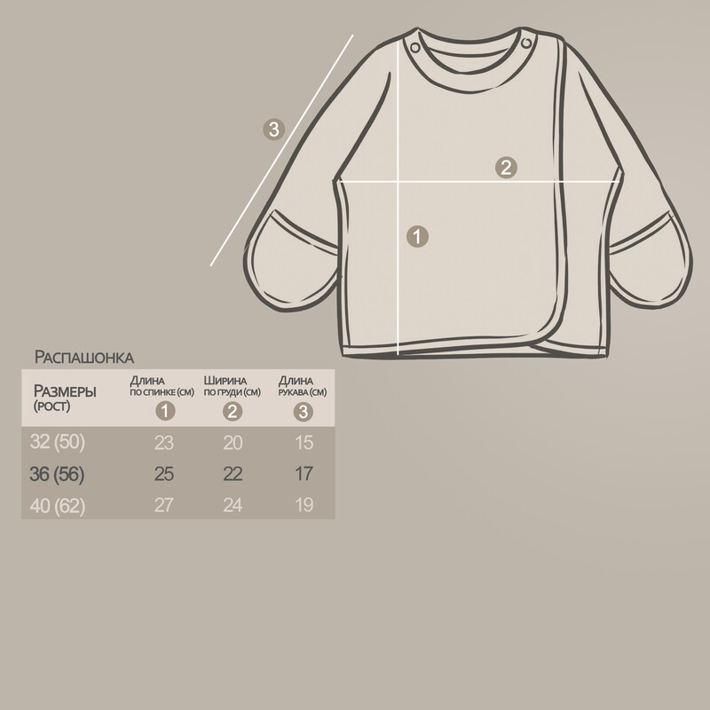 Распашонка 1204100301