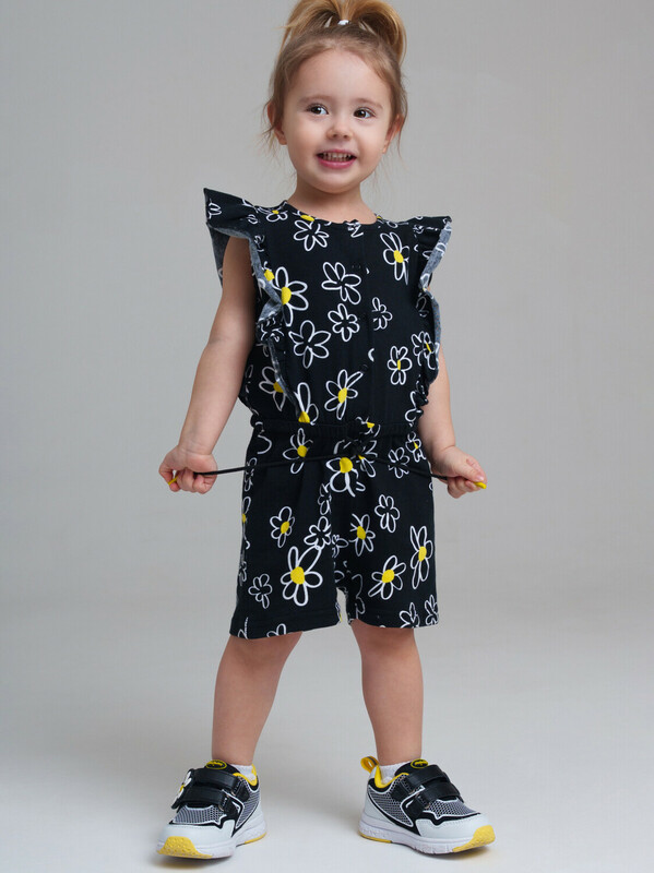 Комбинезон детский трикотажный для девочек