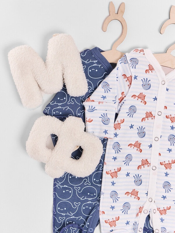 КОМБИНЕЗОН НАТЕЛЬНЫЙ ДЕТСКИЙ (2ШТ.) 14005-1-2