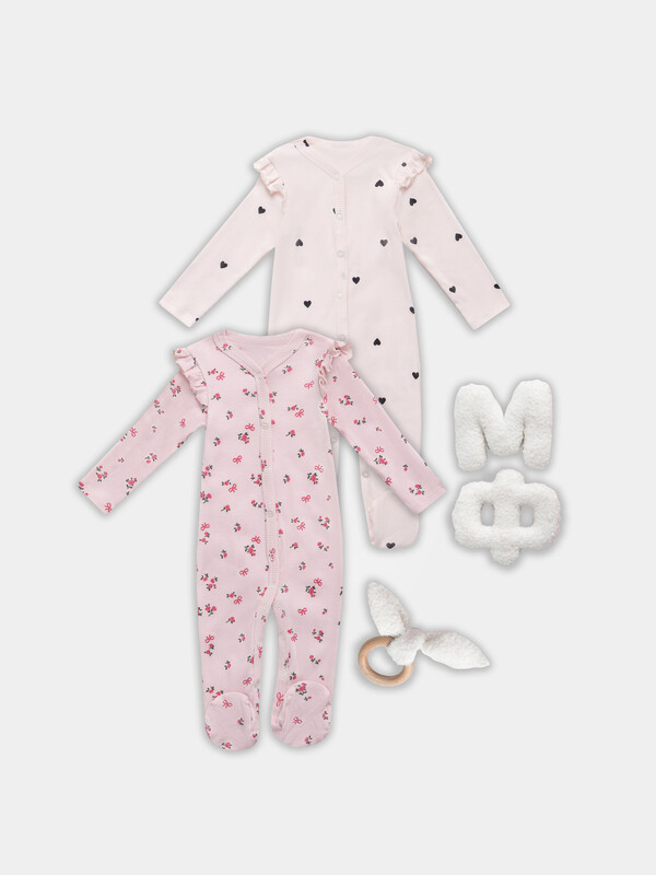 КОМБИНЕЗОН НАТЕЛЬНЫЙ ДЕТСКИЙ (2ШТ.) 14007-2