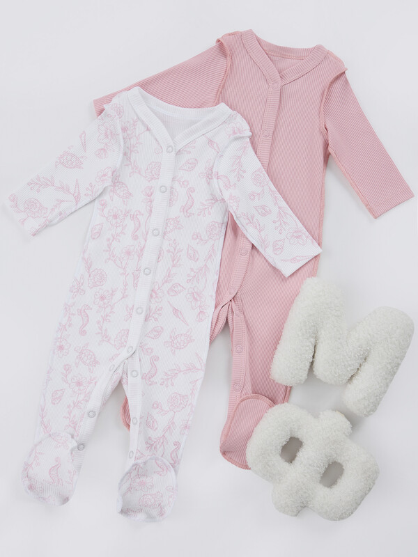 КОМБИНЕЗОН НАТЕЛЬНЫЙ ДЕТСКИЙ (2ШТ.) 14014-2