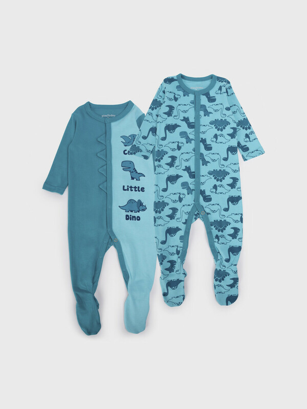 Комбинезон детский трикотажный для мальчиков, 2 шт в комплекте