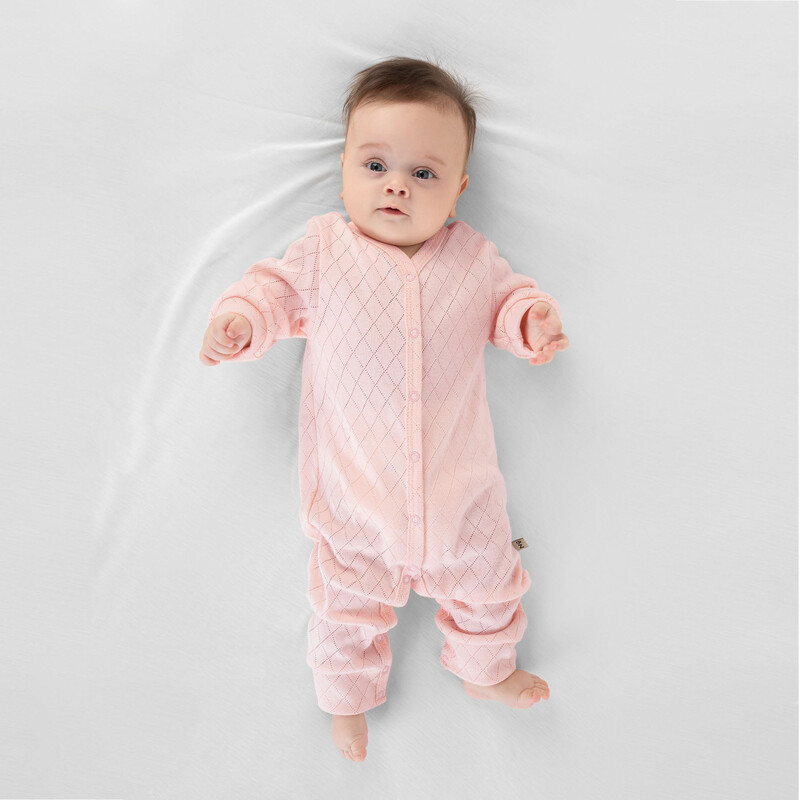 Комбинезон с открытыми ножками «Ажур» 516А-228-П