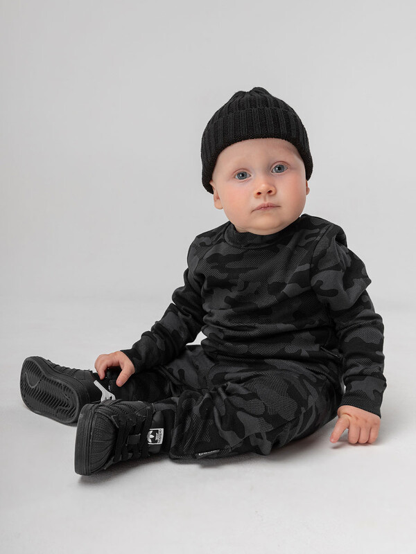 Костюм со свитшотом с набивкой