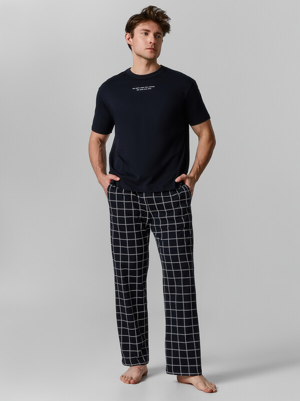 КОМПЛЕКТ МУЖСКОЙ (ФУТБОЛКА, БРЮКИ) 591039