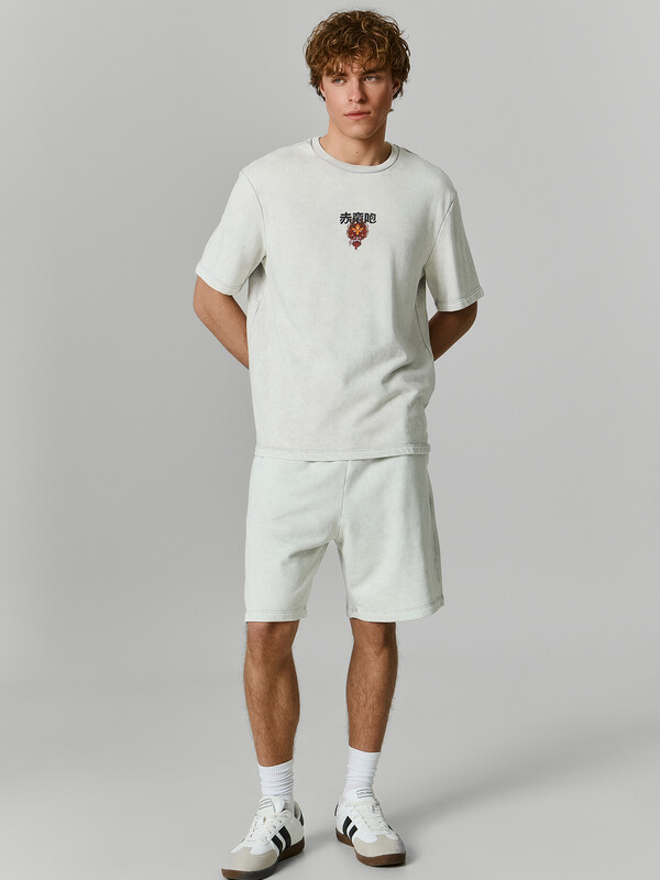 КОМПЛЕКТ МУЖСКОЙ (ДЖЕМПЕР, ШОРТЫ) 591058