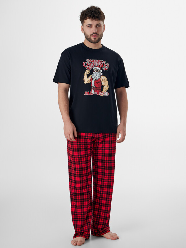 КОМПЛЕКТ МУЖСКОЙ (ФУТБОЛКА, БРЮКИ) 591039