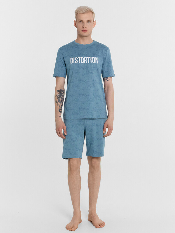 КОМПЛЕКТ МУЖСКОЙ (ФУТБОЛКА, ШОРТЫ) 591044