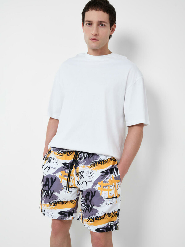 Шорты текстильные плавательные для мужчин, длинные