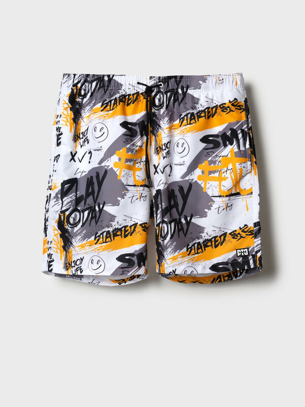 Шорты текстильные плавательные для мужчин, длинные