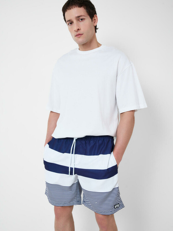 Шорты текстильные плавательные для мужчин, средней длины