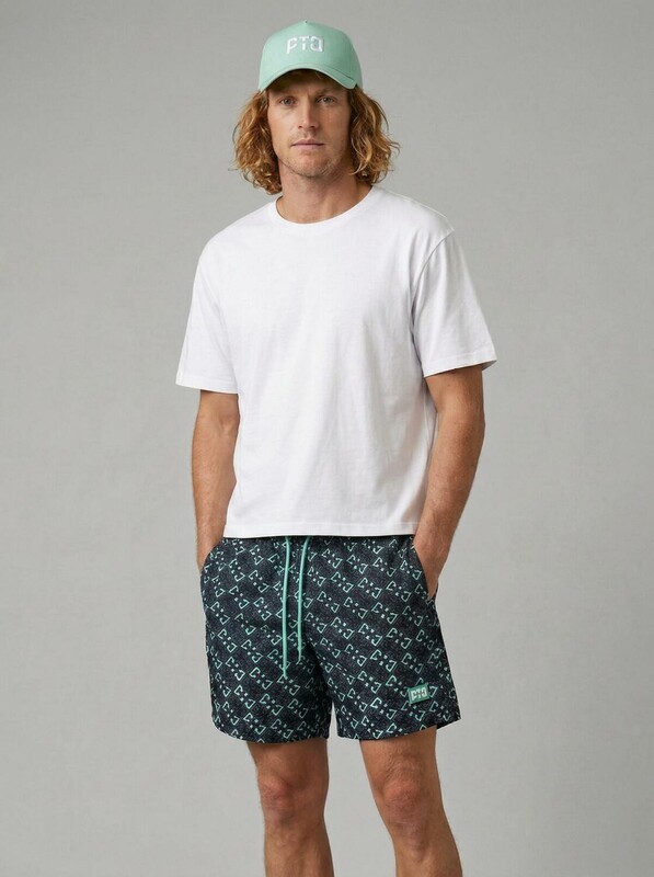 Шорты текстильные плавательные для мужчин, средней длины