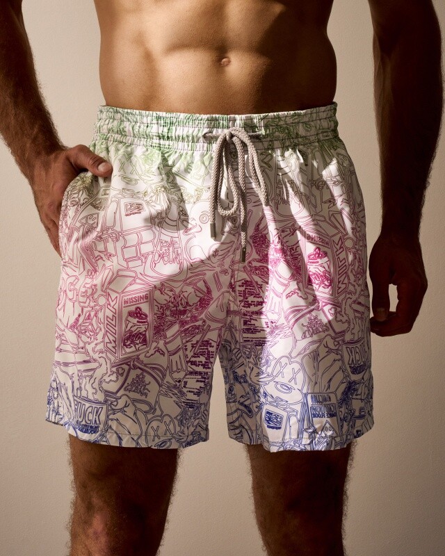 Пляжные шорты:муж. МОДЕЛЬ 1