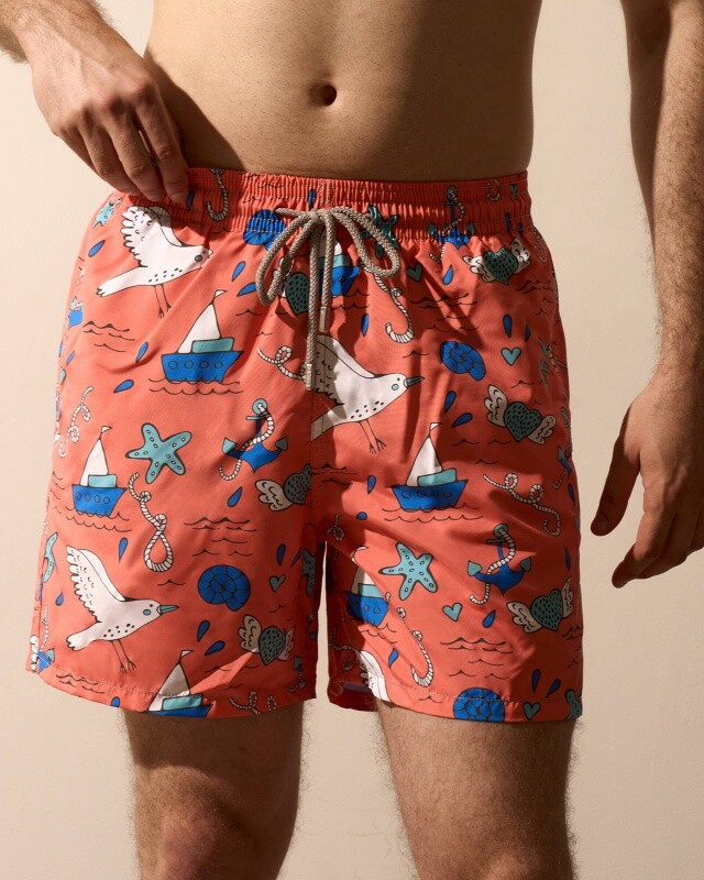 Пляжные шорты:муж. МОДЕЛЬ 1
