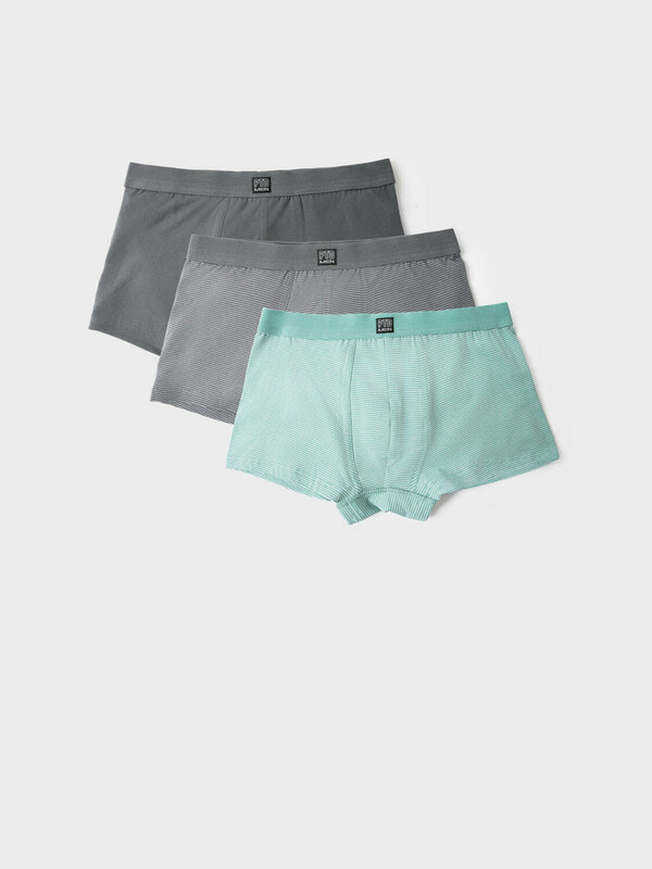 Трусы трикотажные мужские - боксеры, 3 шт в комплекте