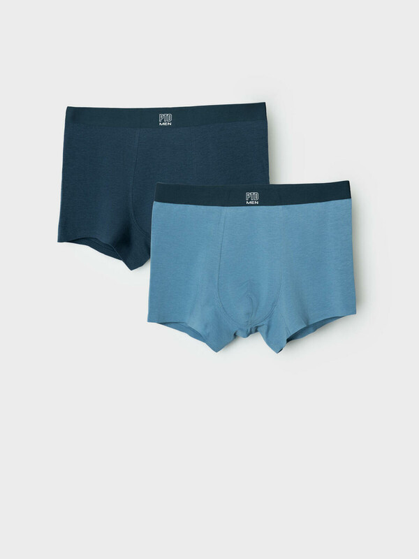 Трусы трикотажные для мужчин - боксеры, 2 шт в комплекте