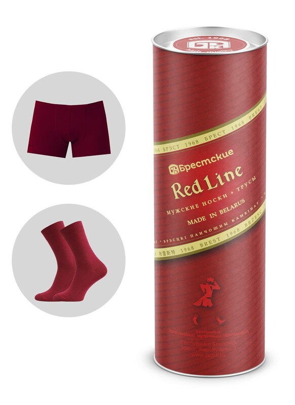 КОМПЛЕКТ (ТРУСЫ И НОСКИ) Брестские КОМПЛЕКТ (ТРУСЫ И НОСКИ) 4103 (в тубусе)