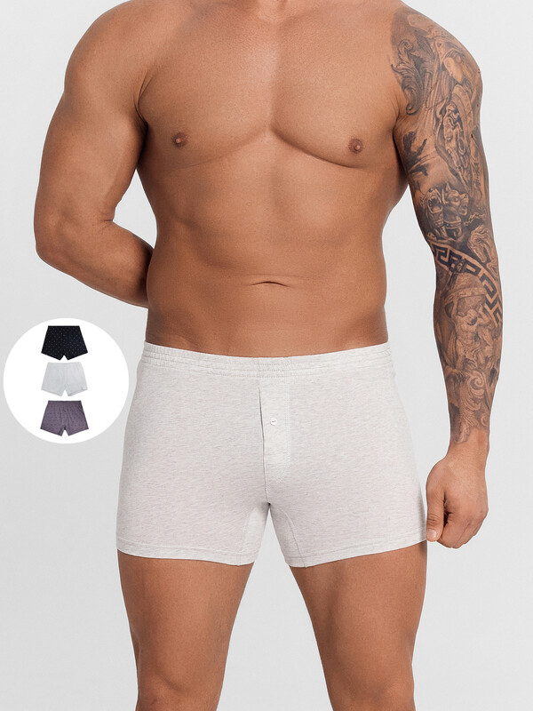 ТРУСЫ МУЖСКИЕ (3ШТ) 411152-3