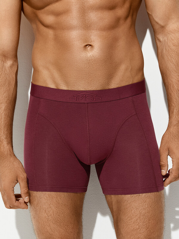 Боксеры Боксеры OmB 1250 Боксеры удлиненные мужские с открытой резинкой,BAMBOO+CO