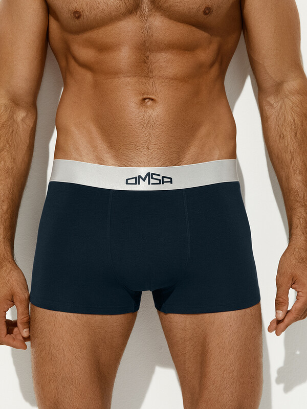 Боксеры Боксеры OmB 1265 Боксеры укор. муж. с откр. широкой резинкой, CO