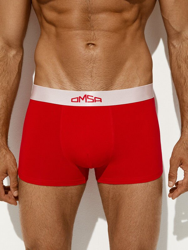 Боксеры Боксеры OmB 1265 Боксеры укор. муж. с откр. широкой резинкой, CO