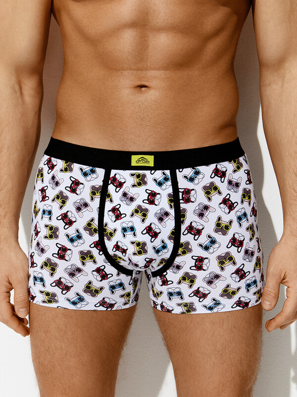 Боксеры Боксеры OmU 1234-24B Style Боксеры мужские с открытой резинкой, CO