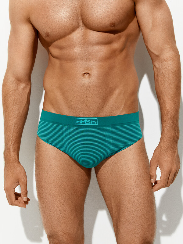 Слипы бесшовные Слипы бесшовные OmU 2121S Stripes Слипы муж. бесшовные, VI