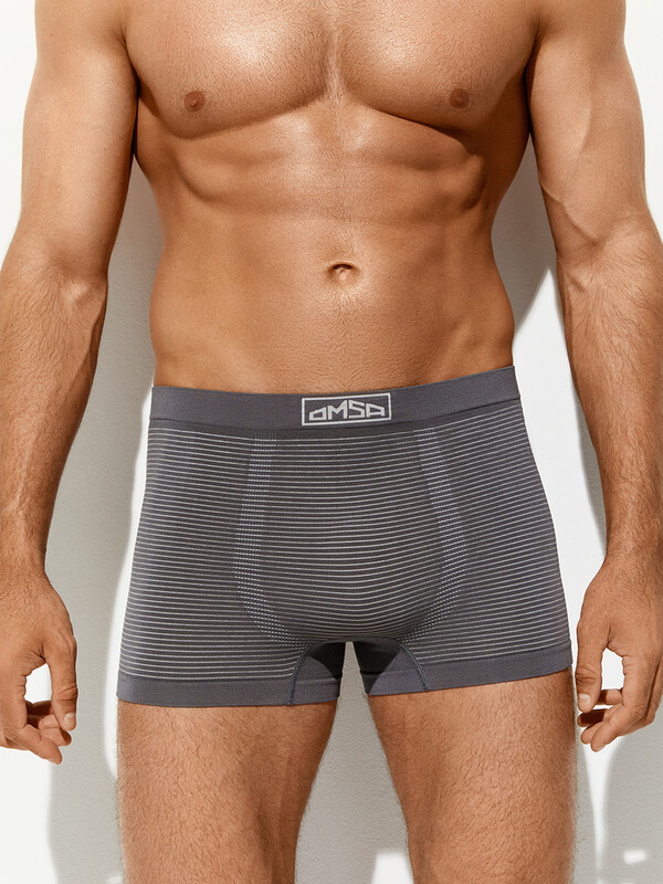 Боксеры бесшовные Боксеры бесшовные OmU 2221S Stripes Боксеры муж. бесшовные, VI