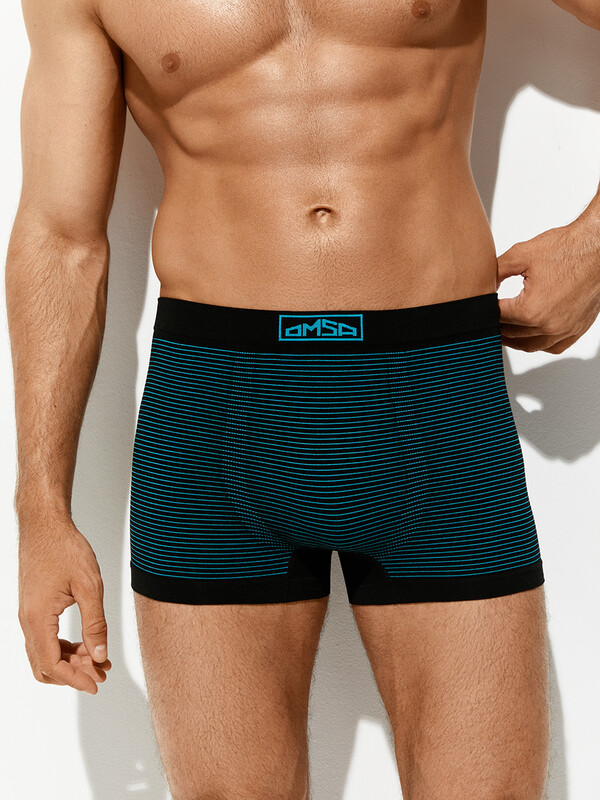 Боксеры бесшовные Боксеры бесшовные OmU 2221S Stripes Боксеры муж. бесшовные, VI