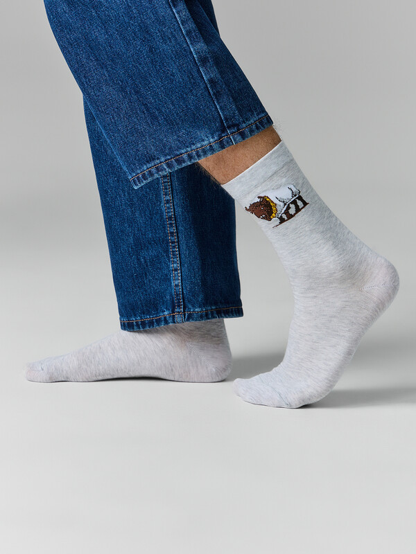 НОСКИ МУЖСКИЕ 017K-3555