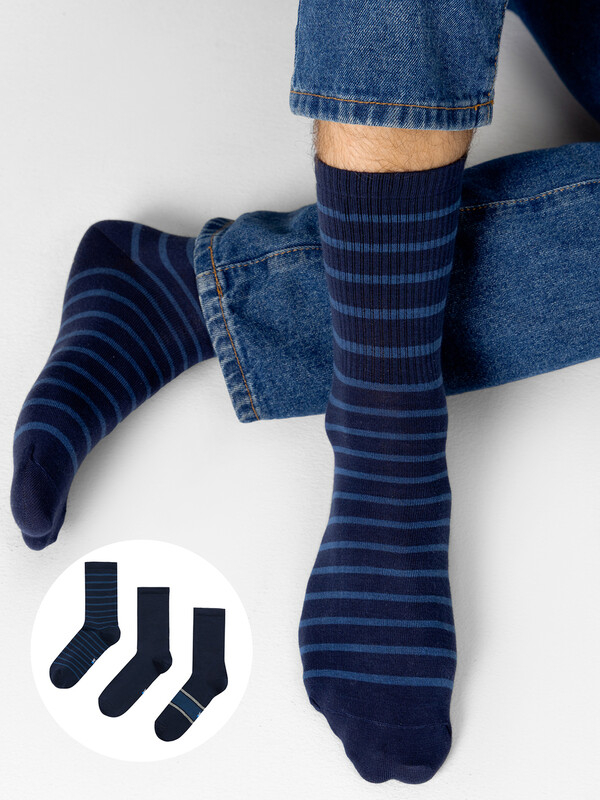 НОСКИ МУЖСКИЕ (3 пары) 107A-2050