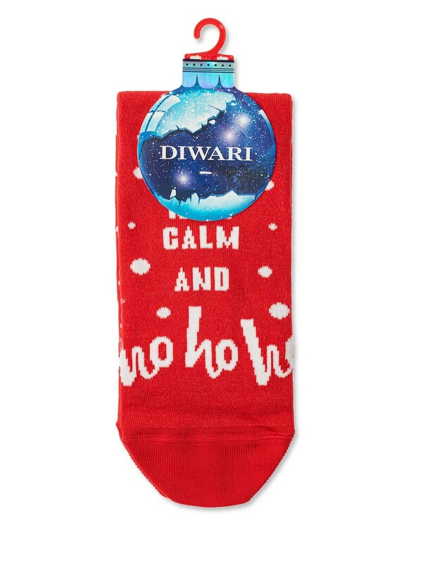 Носки мужские DIWARI Новогодние носки «Ho-ho»