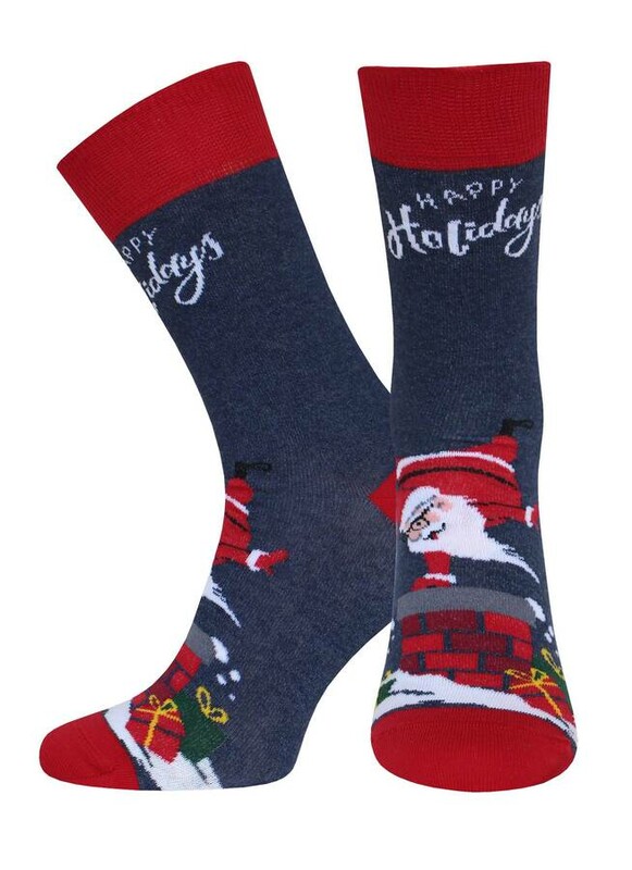 Новогодние БРЕСТСКИЕ НОСКИ МУЖСКИЕ 2146 CLASSIC