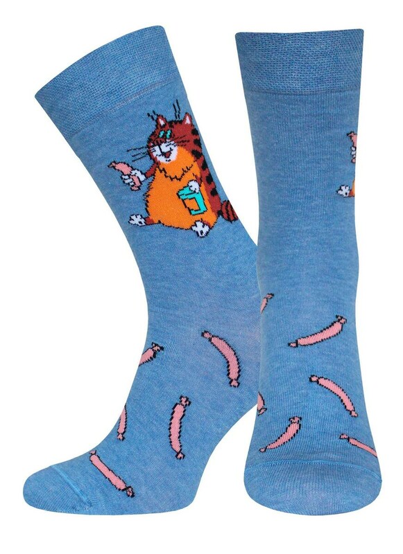 Классические Брестские Носки мужские 2155 СМФ "Попугай Кеша"