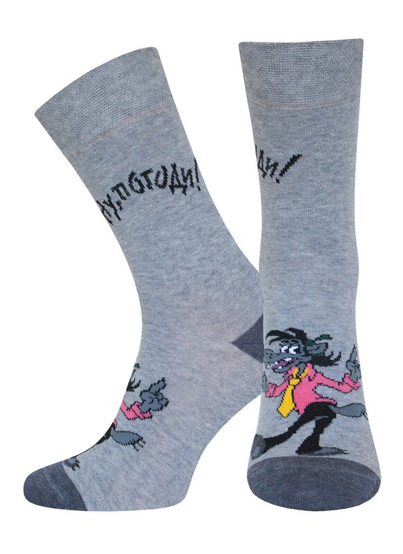 Классические БРЕСТСКИЕ НОСКИ МУЖСКИЕ 2155 СМФ "Ну, погоди!"