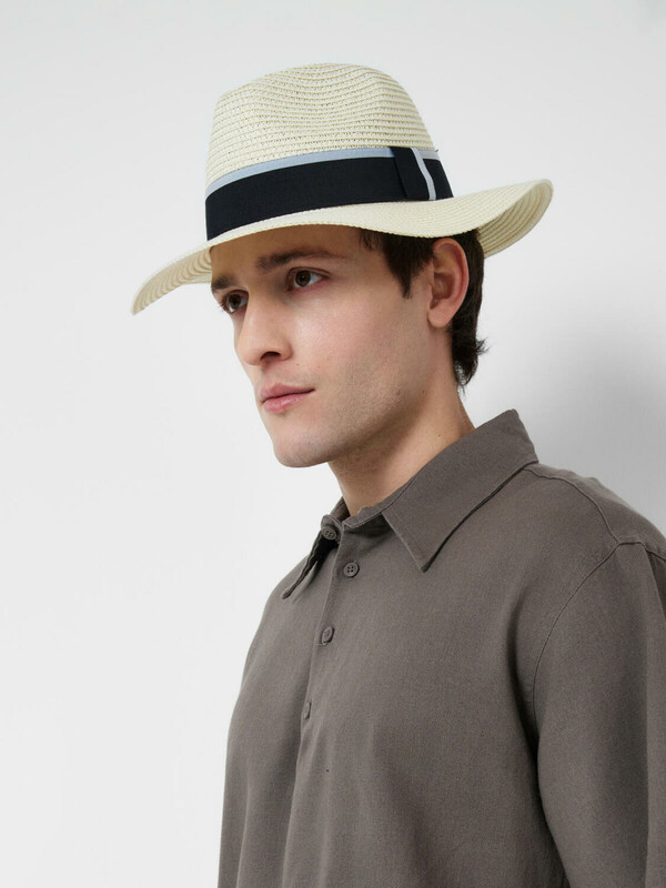 Шляпа соломенная для мужчин